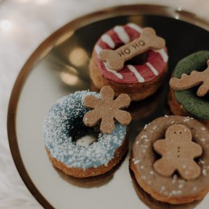 Christmas donuts